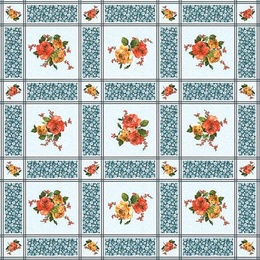 Клеенка столовая Декорама 1,40х20м 101С в Нижнем Новгороде