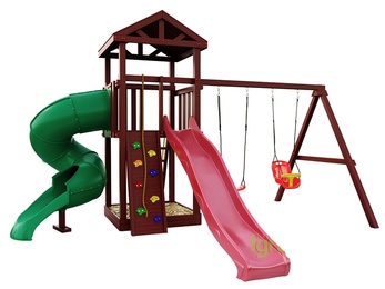 Уличный ДСК "Панда Фани с винтовой трубой" в Нижнем Новгороде