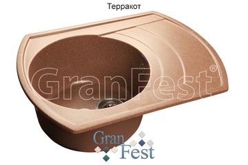 Мойка GranFest GF-R650L Терракот в Нижнем Новгороде