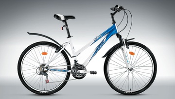 Велосипед Forward Iris 1.0 (2015) син/бел в Нижнем Новгороде