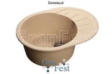 Мойка GranFest GF-R580L Бежевый в Нижнем Новгороде