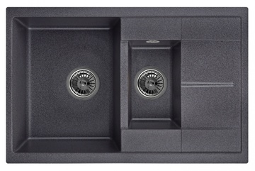 Мойка Weissgauff Quadro 775K Eco Granit Графит в Нижнем Новгороде