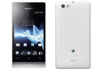Sony ST23i Xperia miro White в Нижнем Новгороде