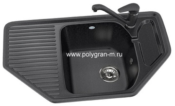 Мойка Polygran F-10 Черный в Нижнем Новгороде