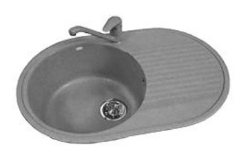 Мойка Polygran F-16 Серый в Нижнем Новгороде