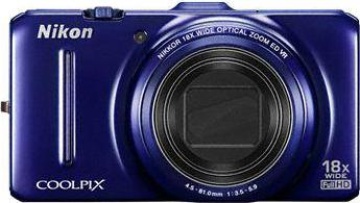 Фотоаппарат Nikon Coolpix S9300 Blue в Нижнем Новгороде