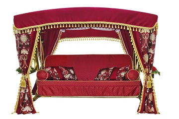 Качели садовые "Княгиня" бордо в Нижнем Новгороде