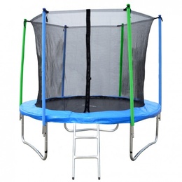 Батут Hawk 244см. (8') арт.HKTR103-1L с сеткой и лестницей в Нижнем Новгороде