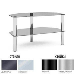 Стойка для AV Metaldesign Flatform TV 01(дымч. черн.) в Нижнем Новгороде