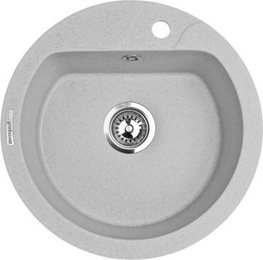 Мойка Weissgauff Rondo 505K Granit Серый шелк в Нижнем Новгороде