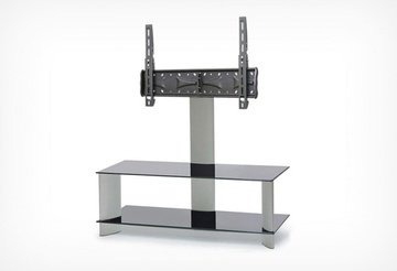 Стойка под TV Holder PL-14110/1 Алюминий+черн. стекло в Нижнем Новгороде