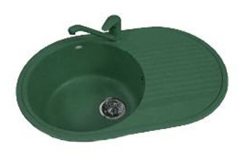 Мойка Polygran F-16 Зеленый в Нижнем Новгороде