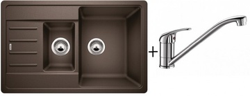 Комплект Blanco Legra 6S Compact, кофе + Daras, хром в Нижнем Новгороде