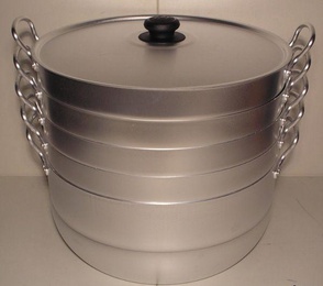 Манты-казан (Мантоварка ) 13.0 л. с 4 сетками, 4,8 кг. Сплав А5 в Нижнем Новгороде