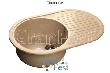 Мойка GranFest Rondo GF-R730L Песочный в Нижнем Новгороде