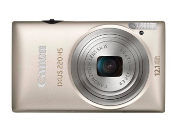 Фотоаппарат Canon Digital IXUS 220 HS Silver в Нижнем Новгороде