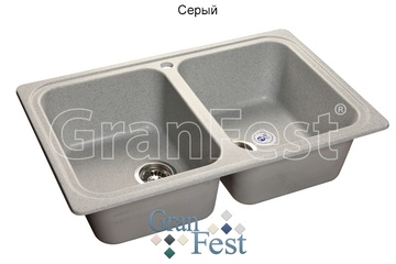 Мойка GranFest Standart GF-S780K Серый в Нижнем Новгороде