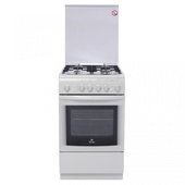 Газовая плита DeLuxe 506040.01г(кр.) Ч/Р 