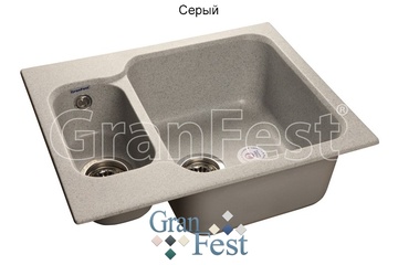 Мойка GranFest Standart GF-S615K Серый в Нижнем Новгороде