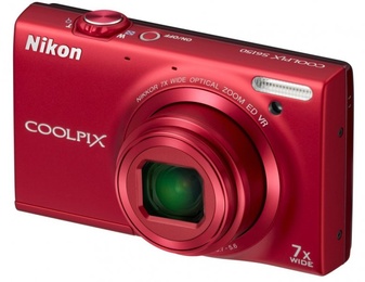 Фотоаппарат Nikon Coolpix S6150 Red в Нижнем Новгороде