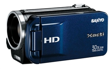 Видеокамера Sanyo Xacti VPC-TH1 Blue в Нижнем Новгороде