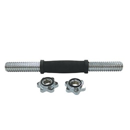 Гриф гантельный хром. L-36см. с обрезин. ручкой (R0219) в Нижнем Новгороде