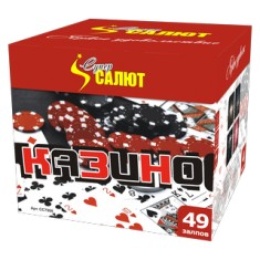 Батарея салютов "Казино" (1,2" х 49) в Нижнем Новгороде