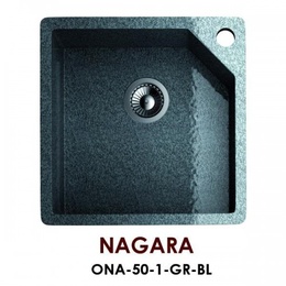 Мойка Omoikiri Nagara, натуральный гранит, черный в Нижнем Новгороде