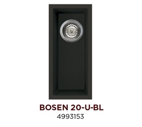 Мойка Omoikiri Bosen 20-U-BL Гранит, черный в Нижнем Новгороде