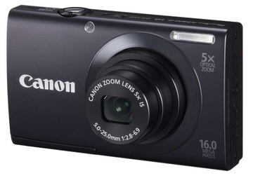 Фотоаппарат Canon PowerShot A3400 IS Black в Нижнем Новгороде