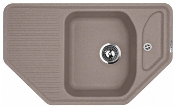 Мойка Weissgauff Corner 800 Granit Серый беж в Нижнем Новгороде