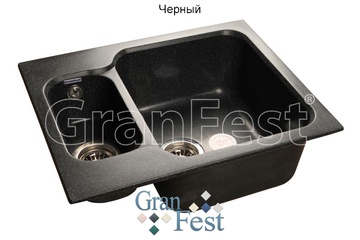 Мойка GranFest Standart GF-S615K Чёрный в Нижнем Новгороде
