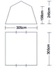 Тент-шатер Campack Tent G-3413 в Нижнем Новгороде вид 2