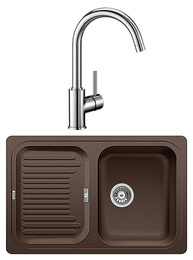 Комплект Blanco Classic 45S, кофе + Mida, хром в Нижнем Новгороде