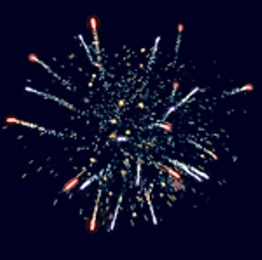 Батарея салютов "12 месяцев" (1,2" х 12) в Нижнем Новгороде