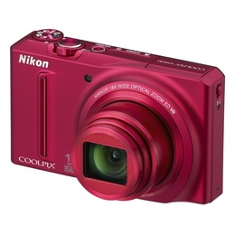 Фотоаппарат Nikon Coolpix S9100 Red в Нижнем Новгороде