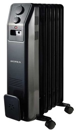 Масляный радиатор Supra ORS-07-SN black в Нижнем Новгороде