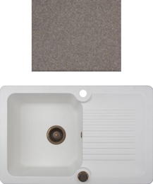 Мойка Kuppersberg ANCONA 1B1D Steel Metal в Нижнем Новгороде