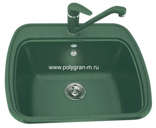 Мойка Polygran F-11 Зеленый в Нижнем Новгороде