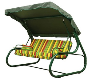 Качели садовые "Орбита" Бязь + москитная сетка + дождевик в Нижнем Новгороде