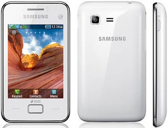Samsung S5222 Star 3 Duos Pure White в Нижнем Новгороде