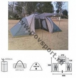 Палатка Tempus K600 (490х160х139) в Нижнем Новгороде
