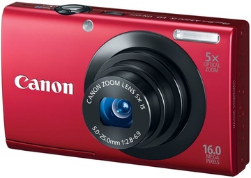 Фотоаппарат Canon PowerShot A3400 IS Red в Нижнем Новгороде