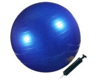Мяч гимнастический YG04 d65см (с насосом) в Нижнем Новгороде