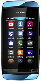Nokia 306 Asha Mid Blue в Нижнем Новгороде