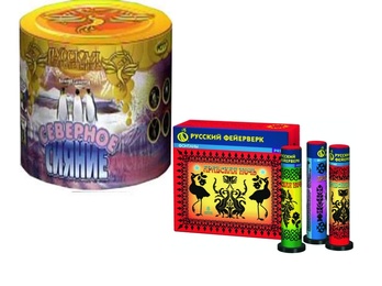 Набор: Салют "Северное сияние" + 6 фонтанов "Арабская ночь" в Нижнем Новгороде